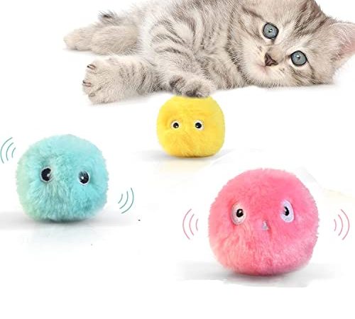 Balle Jouet Chat en Forme D'Oiseau avec Herbe à Chat, Interactif Réaliste Jouet De pour Chats avec Chants d'oiseaux, pour Mordre, Diversion, Mâcher