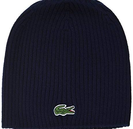 Lacoste Bonnet, Homme, RB2191, Marine, Taille unique