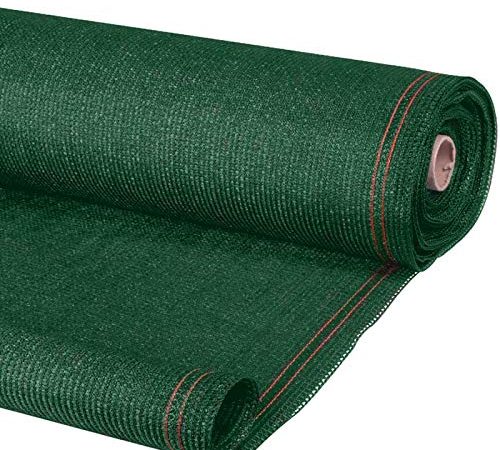 Probache - Brise Vue renforcé 1 x 10 M Vert 90 GR/m² Classique