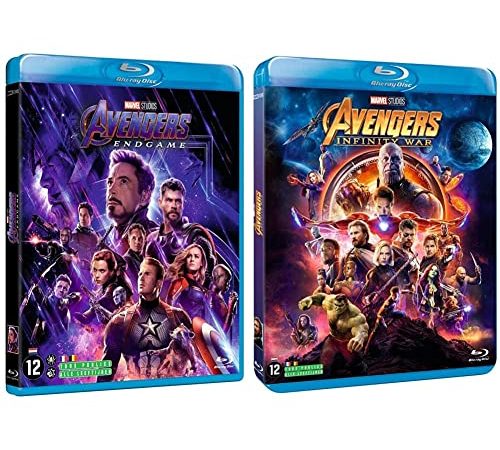 Avengers : Endgame Blu-Ray Bonus & Avengers : Infinity War [Blu-ray]