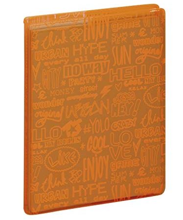 Exacompta 184510S Agenda scolaire 2019-2020 EUROTEXTAGENDA 1 jour par page 12 x 17 cm Fluo Orange