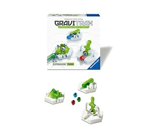 Ravensbuger GraviTrax- Ravensburger GraviTrax 27286 – Extension Push – Accessoire idéal pour Les Circuits à Billes spectaculaires, Jouet de Construction pour Enfants à partir de 8 Ans