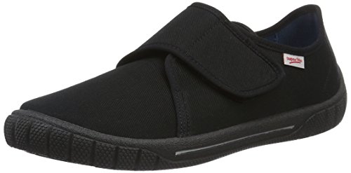 superfit Bill, Chaussons Bas garçon, Noir (Schwarz), 34 EU