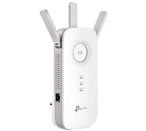 TP-Link Répéteur WiFi (RE455) Amplificateur WiFi AC1750, WiFi Extender, WiFi Booster 1,75 Gbit/s, Couverture jusqu'à 140㎡, repeteur wifi puissant compatible avec toutes les Box Internet