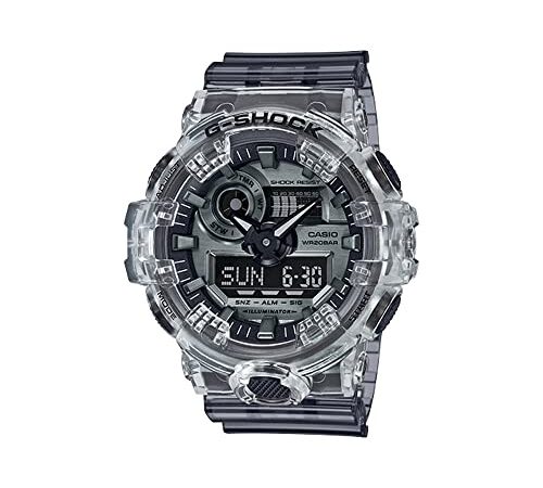 Casio Men's Analogique-Digital Quartz Montre avec Bracelet en Plastique GA-700SK-1AER