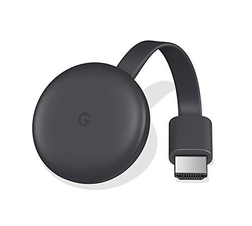 Google Chromecast - Diffusion sur Votre TV en HD et Android Streaming Stick - Diffusion en continu