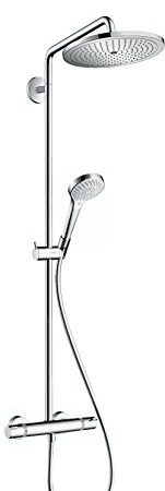 Hansgrohe Colonne de Douche Showerpipe Croma 280 Mitigeur Thermostatique Douche Chrome 26790000