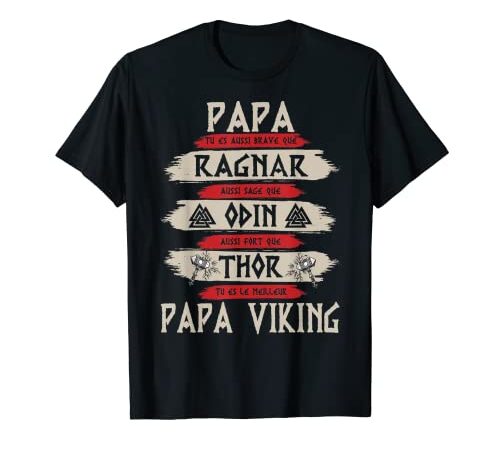 Homme Mythologie celtique des Vikings - Papa Viking - Vikings T-Shirt