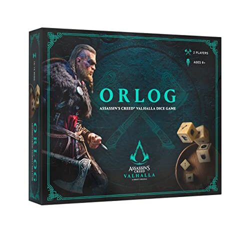 Matagot Assassin's Creed - Valhalla Orlog Dice Game - Jeu de Société - Version Française