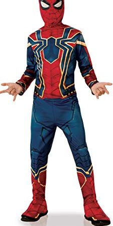 Rubie's - Déguisement Classique Officiel - Iron Spider, enfant, I-700659L, Taille L 7 à 8 ans