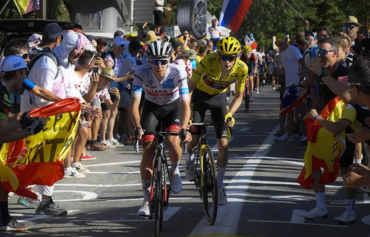 Tour de France : le duel se renforce entre Jonas Vingaard et Tadej Pogacar