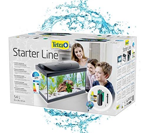 TETRA Starter Line - Aquarium LED Complet pour Débutants - 54L