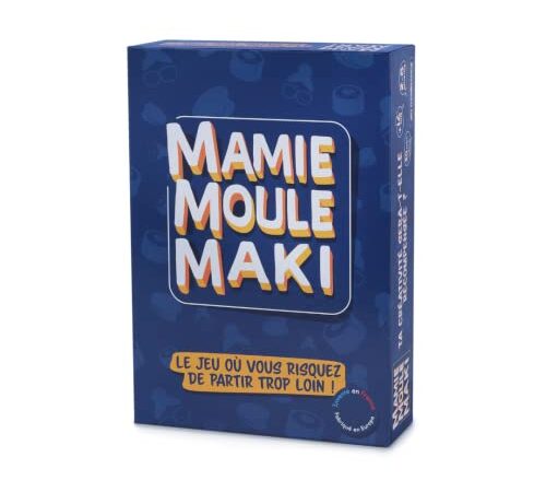 Mamie Moule Maki - Le Jeu où Vous risquez de partir trop Loin ! Le Jeu de société Adulte hilarant idéal pour Les soirées, Anniversaires, Vacances | Fous rires garantis - Idée Cadeau drôle