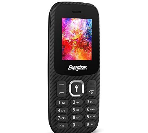 Energizer - Mobile E13-2G - Téléphone Portable Double Sim - Noir - Mini SIM - Débloqué - Torche