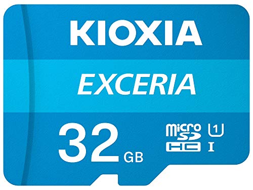 KIOXIA 32GB Exceria U1 Class 10 Carte microSD LMEX1L032GG2
