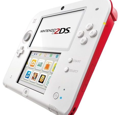 Console Nintendo 2DS - blanc & rouge