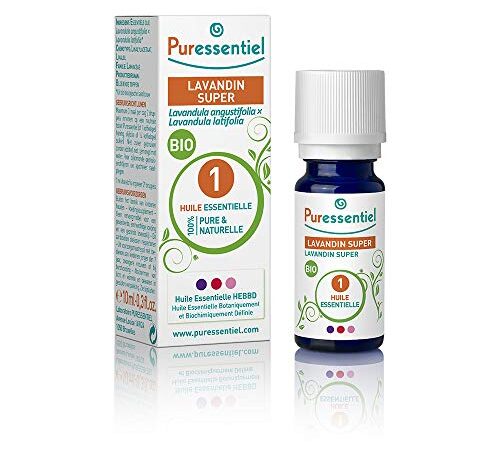 Puressentiel - Huile Essentielle Lavandin Super - Bio - 100% pure et naturelle - HEBBD - 10 ml