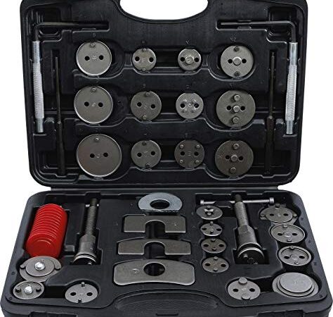 BGS Diy 91115 - Jeu de repousse-pistons de frein - Noir - 35 pièces