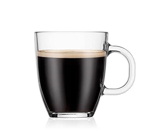 Bodum Bistro - Mug avec Anse - en Verre Trempé - 35 cl