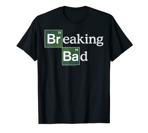 Breaking Bad Periodic Table Classic Square Logo T-Shirt