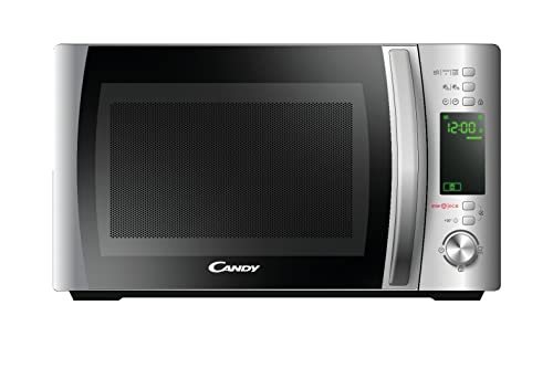 Candy CMXG20DS Micro-ondes, Puissant 700W + Puissance Grill 1000W, Capacité 20L, Ecran numérique, Application Cook-in