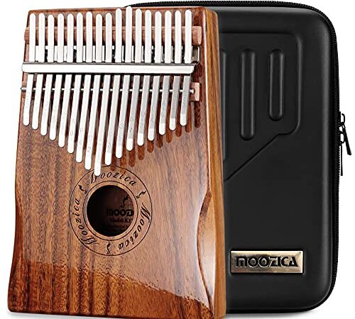 Moozica 17 touches Kalimba, Professionnel De Haute Qualité Doigt Pouce Piano Instrument de Musique Cadeau (K17K)