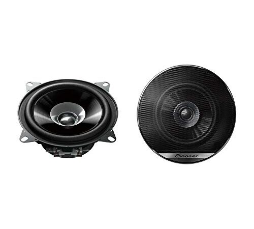 Pioneer Haut-parleur de voiture TS-G1010F, double cône, 190 W, rond, noir, taille 10 cm