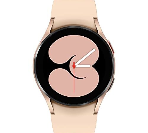 Samsung Galaxy Watch4 Bluetooth, 40 mm, or rose - Montre connectée intelligente, surveillance de la santé, bien-être, sport, IMC, ECG, batterie longue durée – Version FR