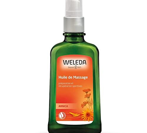 WELEDA - Huile de Massage à l'Arnica - Préparation et Récupération Sportives - Flacon Bio 100 ml